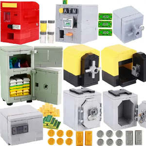Caja Fuerte de Plástico para Lego Moc, Caja de Seguridad para Almacenamiento de Lego Moc, Kit de Construcción Modular - Product Image 1