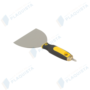 Spatola per intonaco Promofix 150mm con manico in gomma e lama in acciaio inossidabile - Product Image 1