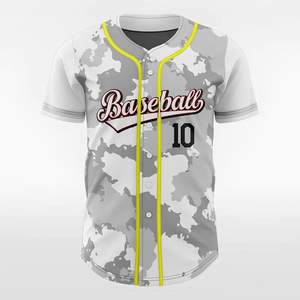 2025 maillots de Baseball boutonnés pour hommes maillots de Softball chemises de Baseball à manches courtes fabricant personnalisé OEM entretenu - Product Image 4