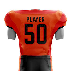 Paquete de uniforme de fútbol americano con gráficos personalizados Logotipo personalizado Uniforme de fútbol americano para equipos deportivos - Product Image 5