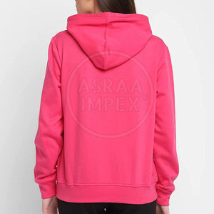 Sudadera con capucha y cremallera para mujer con estilo de alta calidad, venta al por mayor, nuevo diseño, sudadera con cremallera para mujer, sudadera con cremallera de Color sólido para mujer - Product Image 3