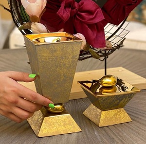 SHREE RADHEY Mubkhar Ramadan Special, élégant diffuseur d'encens et d'aromathérapie en laiton, écologique et naturel pour la décoration intérieure - Product Image 2