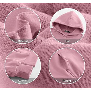 Women's <b>Vintage</b> <b>Oversized</b> Hoodie Long Sleeve Fleece <b>Sweatshirt</b> with Embroidered Techniques Stand Collar Winter Outfits - Product Image 6