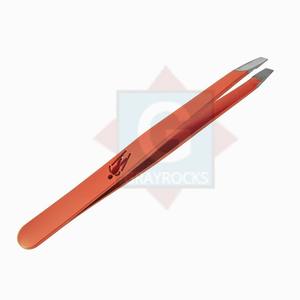 Hermoso diseño de pinzas para desplumar el vello de las cejas, pinzas para eliminar el vello de las cejas con punta afilada de acero inoxidable - Product Image 3