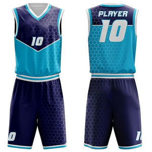 Maillots de basket-ball personnalisés uniformes d'équipe à séchage rapide pour hommes uniforme de basket-ball d'entraînement d'été pour hommes - Product Image 3