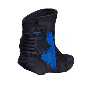 Hot Selling Light Weight Motorbike Shoes Latest Design Genuine Leather Motorbike Racing Shoes - Product Image 6