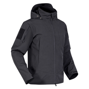 Veste d'hiver à capuche en toile unisexe personnalisée de haute qualité, best-seller, service OEM en gros, coupe-vent - Product Image 5