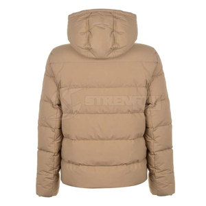 Chaqueta de burbujas con capucha de invierno para hombre más vendida, cuello levantado de alta calidad, transpirable, a prueba de viento, totalmente personalizable, OEM, venta al por mayor - Product Image 2