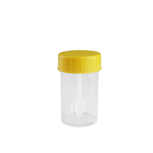 Fábrica de Vietnam al por mayor OEM/ODM PS Labware contenedor de espécimen 55ml transparente de fábrica de Vietnam mejor calidad M0357 - Product Image 3