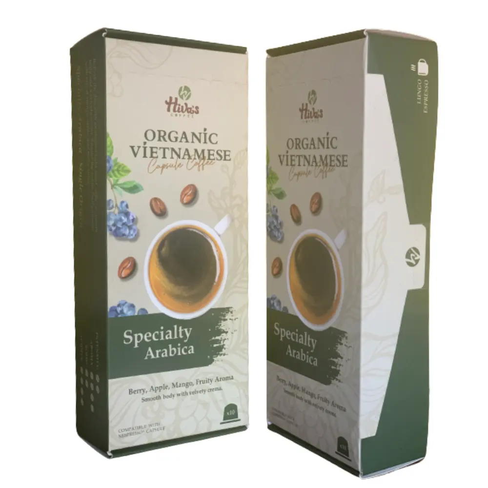 Viên Nén Cà Phê Chất Lượng Đặc Biệt Cà Phê Nespresso Cà Phê Xay Arabica Có Chứa Caffein Tự Nhiên 10X6G Viên Nén Mạnh Sẵn Sàng Xuất Khẩu