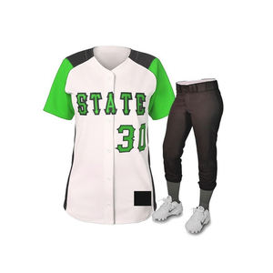 Uniformes de baseball antibactériens à séchage rapide respirants de qualité supérieure personnalisés pour les écoles, les clubs, les ligues et les acheteurs en gros - Product Image 3