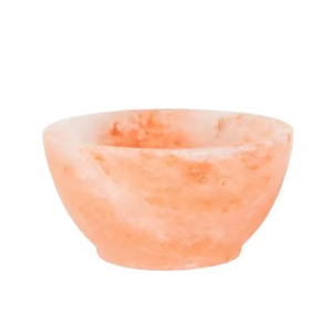 Cuencos de sal rosa del Himalaya de Pakistán para comedor Formal informal, tallado Floral hecho a mano, MOQ bajo, precio al por mayor, sal de roca de montaña - Product Image 5