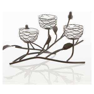 Decorative Premium Qualitive Metal Candle Holder with Cage Design Black Powder Coted Finished Candle Holder - Product Image 3