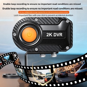 Cámara <span class=keywords><strong>para</strong></span> Motocicleta 1080P WiFi, Mini Grabadora sin <span class=keywords><strong>Pantalla</strong></span>, Cámara Frontal Impermeable IP66, Gran Angular, Grabación en Bucle, Control por Aplicación - Product Image 5