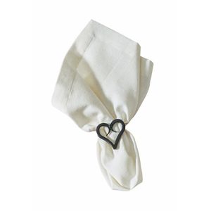 Premium Quality Iron Napkin Ring Smooth Finish Sturdy Construction Elegant Accessory For Home Bar Restaurant - Product Image 1