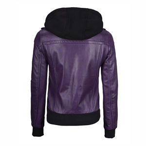 Chaqueta de cuero genuino para mujer personalizada de tendencia 2025 último diseño con mangas largas transpirable y cálida - Product Image 6