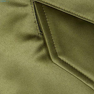 Classique Top Design Personnalisé Satin Varsity Vestes Satin Imperméable Original Confortable Portable Hommes Vêtements Varsity Vestes - Product Image 6