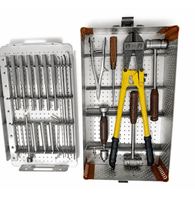 Set Instrumen Kuku Elastis Ortopedi BARU Premium untuk Fiksasi Fraktur Hewan dan Operasi Tulang