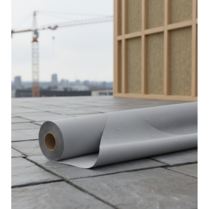 KOSITE Breathable <b>Waterproof</b> Membrane HDPE PE PP Roll 50 100 Meters Roof Underlayment Construction Roofing Project - Product Image 4
