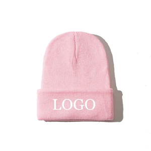 Top Quality Women Comfortable <b>Pom</b> <b>Pom</b> <b>Beanie</b> Windproof <b>Beanie</b> in Winter Cotton Cap Top Selling Street Wear <b>Beanie</b> Caps - Product Image 2
