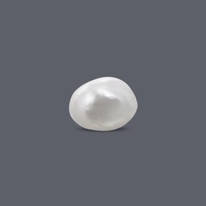 NOVAMART Fine Basra Pearl-5 Carat Natural White/Gold Freshwater/Natural Pearl Loose 7-8mm Size for Jewelry or Making Wholesale E - Product Image 2