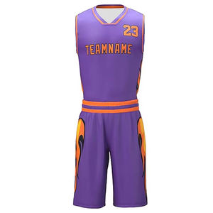 Uniforme de basket-ball pour adultes de taille plus, respirant, personnalisable en OEM, de haute qualité, prix raisonnable à vendre - Product Image 1