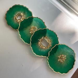 Bandeja Decorativa Hecha a Mano de Resina con Diseño de Modelo para Uso en el Hogar y la Oficina - Product Image 4