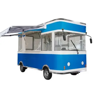 BBQ Trailer Food Trailer für Europa Eis wagen Food Warmer Truck Hot Dog Trailer