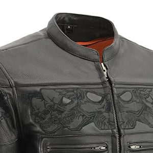 แจ็กเก็ตหนังแฟชั่นผู้ชาย - Product Image 5