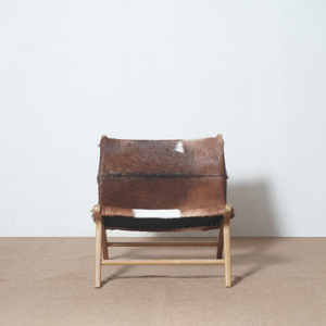 Chaise longue d'hôtel cadre en bois de teck de style moderne avec laine de chèvre couleur naturelle pour mobilier d'extérieur extérieur - Product Image 1