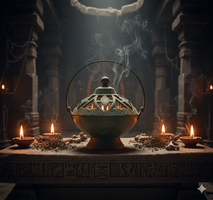 Quemador de incienso de latón de primera calidad de fabricante confiable para decoración del hogar y curación espiritual que crea agradable durante la meditación - Product Image 6