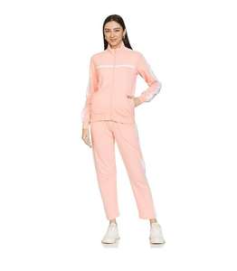 Gimnasio Fitness Street Jogging Mujer Chándal Slim Fit Prendas de abrigo Fleece Algodón Dos piezas Traje de jogging de moda - Product Image 3