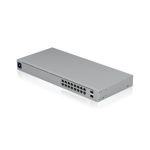 Ubiquiti USW-16-<b>POE</b> <b>Switch</b>, UniFi, 16x RJ45 1000Mb/s, 8x <b>PoE</b>+, 2x SFP - Product Image 3