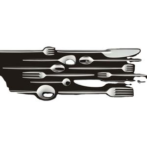 Mango de diseño de remium orean ORTUGAL, cuchara de diseño ALAD servidor et - Product Image 1