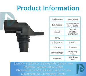 เซ็นเซอร์วัดความเร็วและตำแหน่งเพลาลูกเบี้ยว Sk200-8Sk350-8 รุ่น J05e J08e VH894101570A S8941-01570 สำหรับอะไหล่เครื่องจักรก่อสร้าง - Product Image 3
