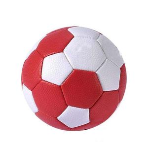 Ballon de football professionnel cousu à la machine, pliable, avec logo personnalisé, fabriqué au Pakistan, haute rétention d'air, nouveau design de logo - Product Image 1