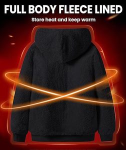 Precio al por mayor nuevo estilo invierno faleec completo zip up HOODIE alta calidad precio razonable algodón HOODIE con logotipo personalizado - Product Image 6