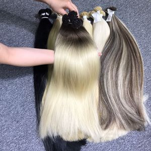 Vente en gros FLATITP Cheveux bruts vietnamiens vierges 100% naturels droits Grand stock de haute qualité pour toutes les couleurs - Product Image 1