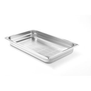 HENDI Profi Line GN 1/1 กล่องเก็บอาหาร 9 ลิตร (สูง)65 มม. แบบมีรูระบายอากาศ - Product Image 1