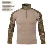 T-Shirts de Combat Tactiques d'Extérieur pour Homme, Chemises Décontractées de Sport, Uniformes de Combat, T-Shirt d'Escalade, de Pêche et de Chasse