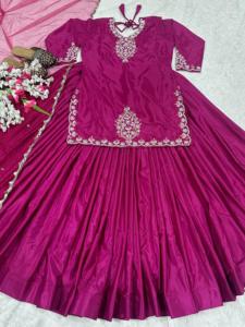 Conjunto de moda Salwar Kameez con Dupatta para niñas y mujeres Traje étnico indio para fiestas y celebraciones - Product Image 5