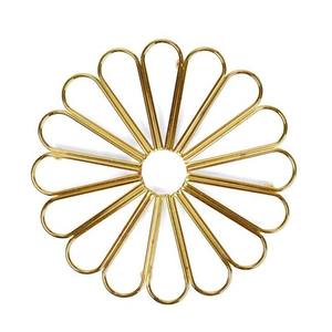 Salvamanteles decorativo hecho a mano de calidad superior con acabado de bronce de estilo moderno para decoración del hogar hecho a mano - Product Image 6