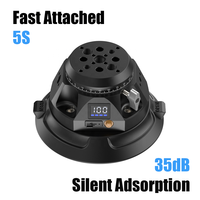 Support de caméra universel à ventouse en alliage d'aluminium et silicone avec rotation panoramique à 360° pour appareil photo reflex numérique et caméra d'action