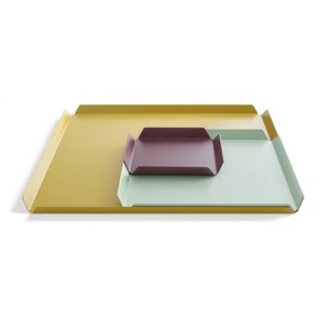 Bandeja y Plato Decorativo de Acero con Recubrimiento en Polvo de Lujo - Product Image 2
