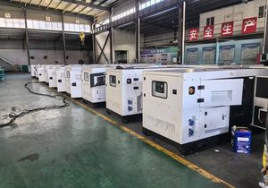 Groupe électrogène diesel silencieux 10KVA 20KVA 75KVA 125KW, unité d'alimentation triphasée AC pour usage industriel de secours - Product Image 5