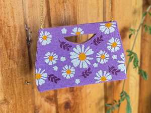 Bolso de mano de noche con cuentas, bolso bordado con cuentas y diseño único hecho a mano - Product Image 2