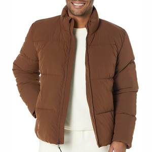 Chaqueta de Lona Acolchada Personalizada para Hombre, con Cuello Alto y Cierre de Cremallera, Ropa de Calle de Invierno de Alta Calidad, Hecha en Pakistán - Product Image 3
