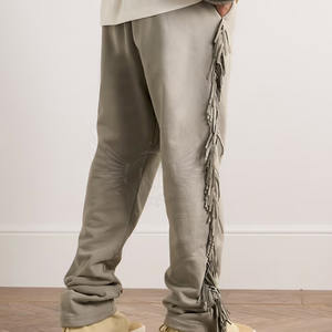 El más nuevo modelo Skinny Fit Men Pantalones de cuero genuino Ropa casual Hombres Pantalón de gamuza de cuero de alta calidad - Product Image 4