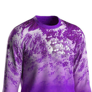 T-shirt de pêche pour homme, qualité supérieure durable, 100 % polyester respirant, impression personnalisée - Product Image 5