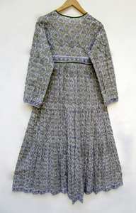 Vintage elegante verano Boho mujeres ropa elegante Casual Midi gasa Vestido Mujer Mini vestido de fiesta vestidos de manga larga para adultos - Product Image 2